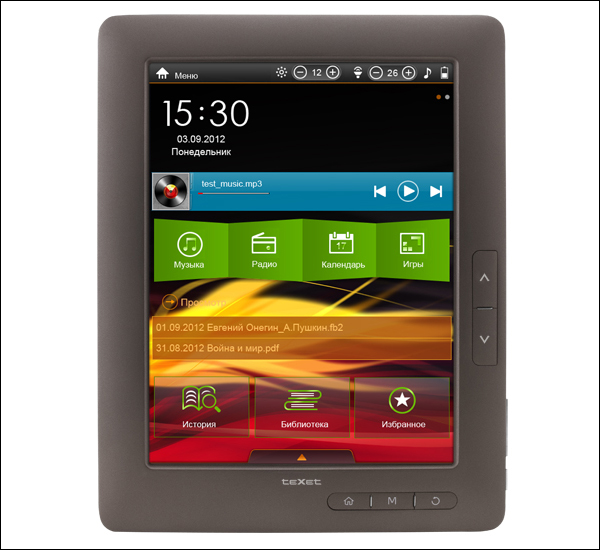 Модель teXet TB-880HD.